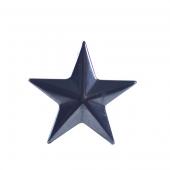 Hematite Five Star 36mm Pendant